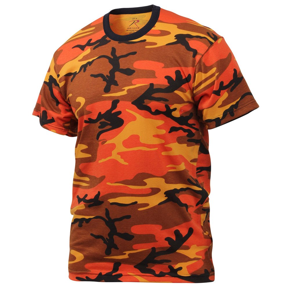 orange camo shirts