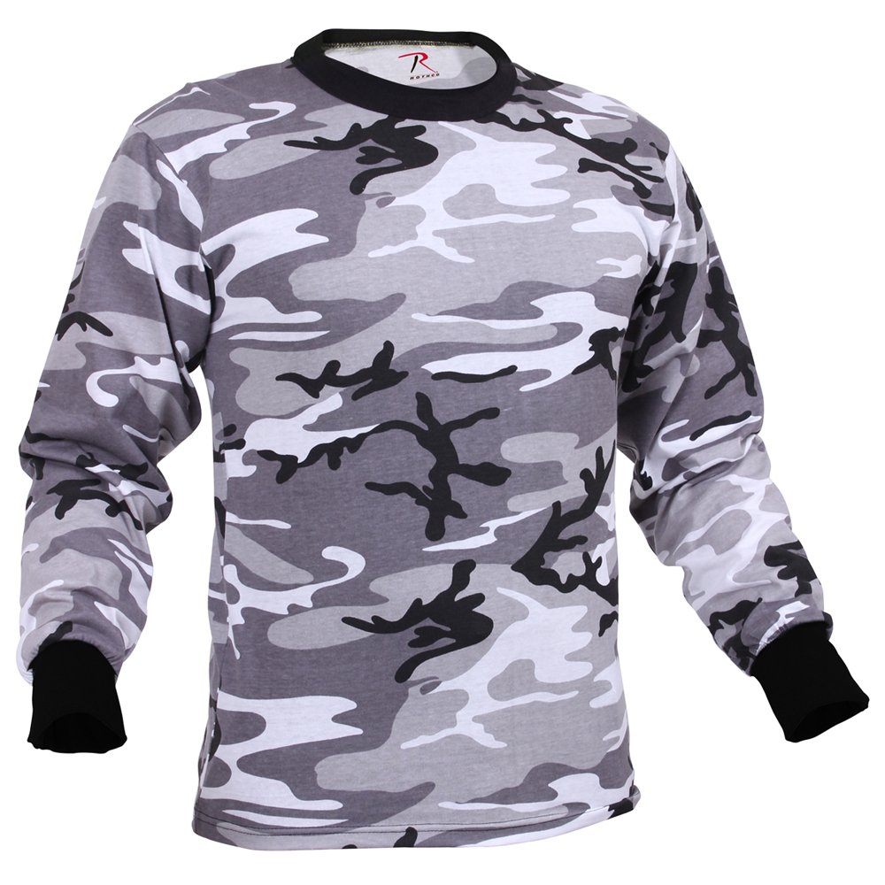 Download Mens Long Sleeve Camo T-Shirt