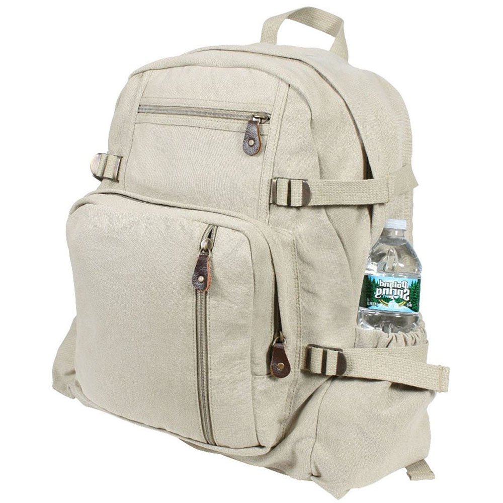 Jumbo Vintage Canvas Backpack