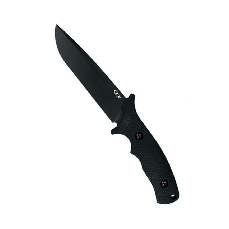 Matte Black 5.7 Inches Fixed Blade Combat Knife - Zero Tolerance